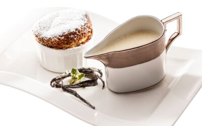 Soufflè ai tre cioccolati